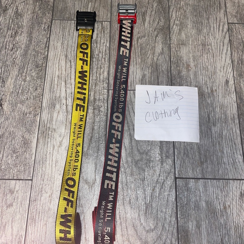 Off white belts